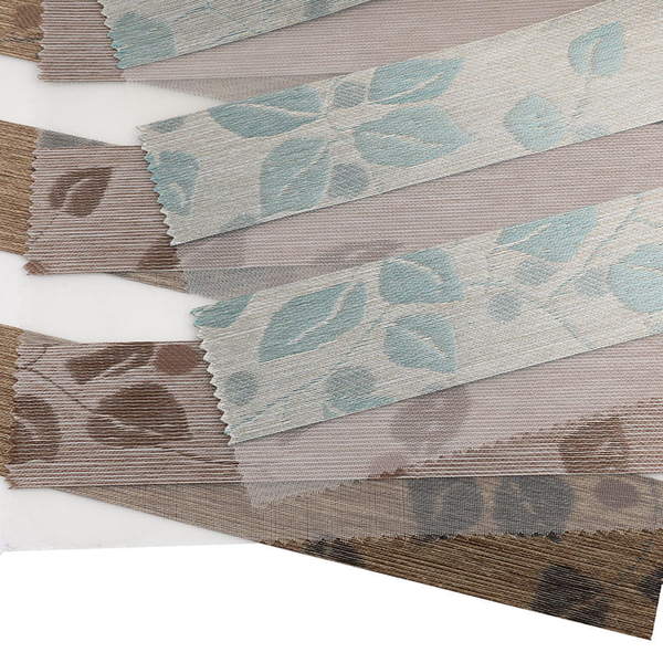 GD06 Double-Sided Jacquard Soft Gauze Curtain Jacquard Zebra Blind Fabric