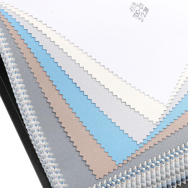 TDC 200/230cm Foam Color Coating 100% Blackout Roller Blind Fabric