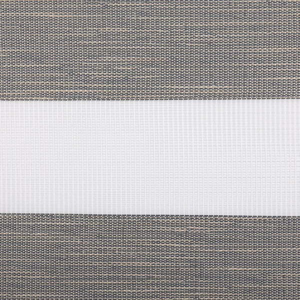 GD13 Double-Layer Large Dimming Range Semi-Blackout Zebra Blind Fabric